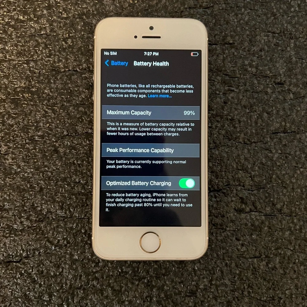 iPhone 5se 1st Gen 32gb Gold Housing + Pink Top /Bottom glass Factory Unlocked
